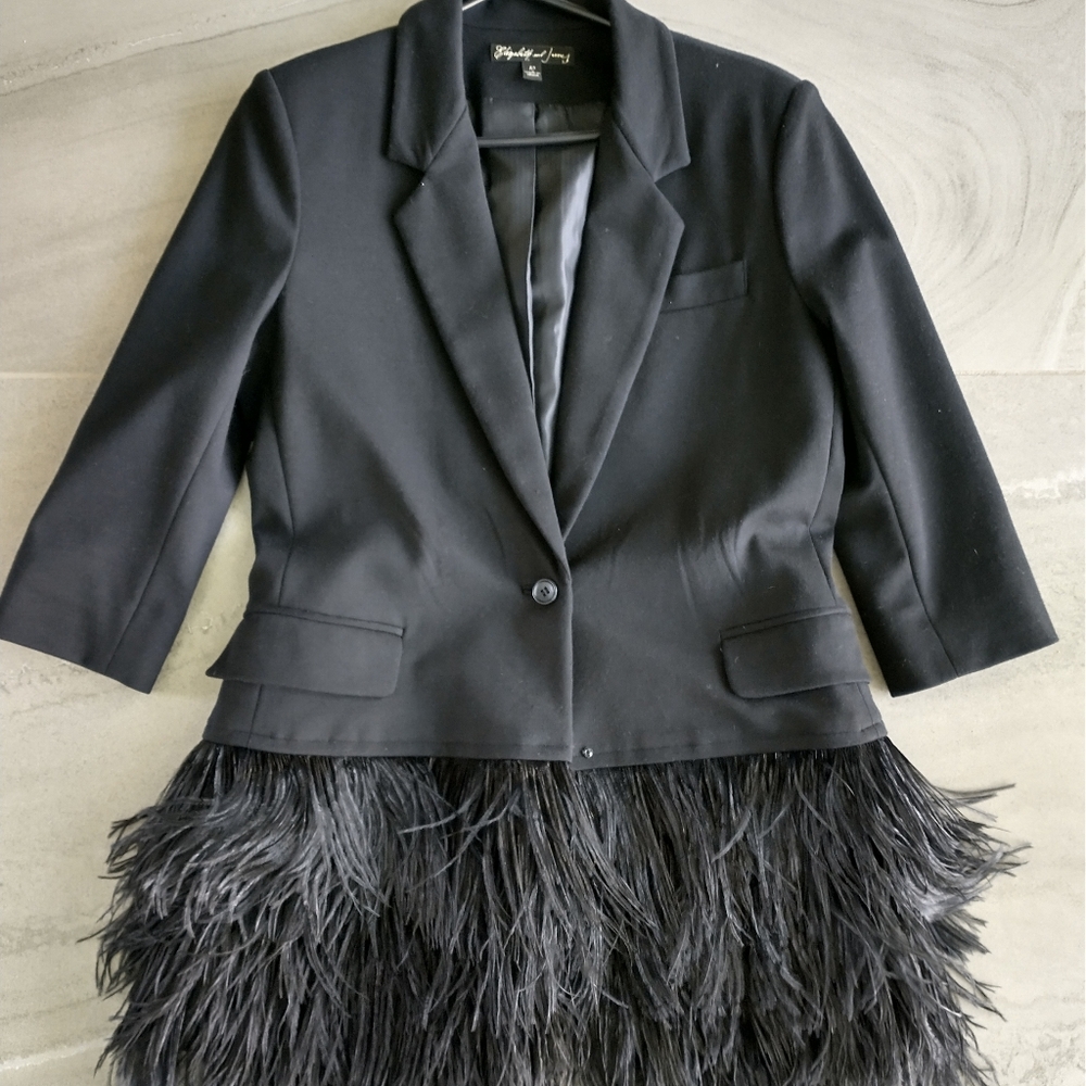 Elizabeth and James Feather Blazer
